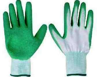 Kesztyű 15. Kerti kesztyű, latex bevonattal, CK9900500, E