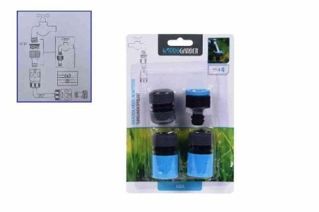 Locsolótömlő gyorscsatlakozó szett, 4 darabos, Progarden, C22280220