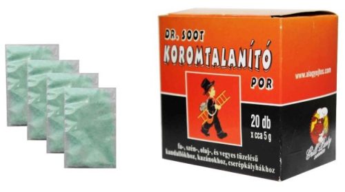 Dr Soot koromtalanító por, 20 x 5g-os tasak/ doboz, 16/ #