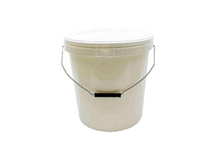 Savanyús vödör, kerek, tetővel, 20 liter, E