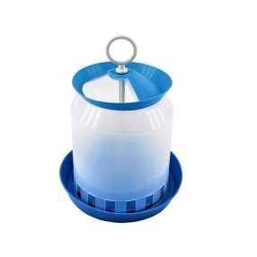 Baromfietető, kicsi, kék, E