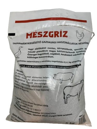 Mészgríz 25kg, M