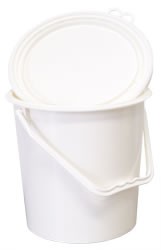 Rápattanó fedeles vödör, 10 liter, I
