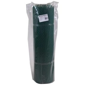   Műanyag baromfirács, NORTH AVIMESH,  szemm.: 15mm x 15mm, zöld, 0,9 m x 25 m