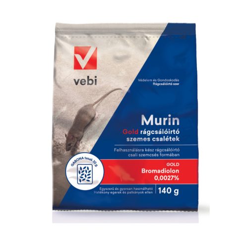 Murin Grain Gold, rágcsálóírtó szemes csalétek, 140 g, 48/ #