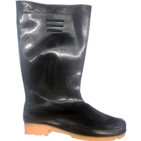 Gumicsizma, könnyített, fekete