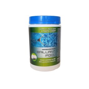   Maxi-kombi (klór + algaölő + pelyhesítő) tabletta, 200g-os, 1kg/ doboz