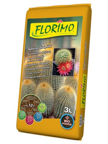Florimo kaktuszföld, 3 liter