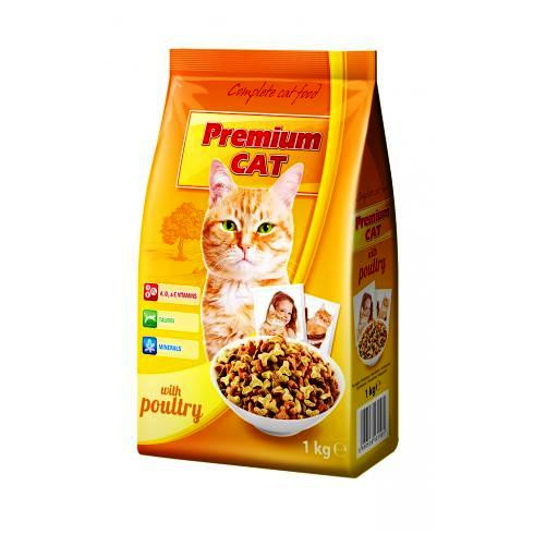 Prémium Cat, 1kg, baromfi