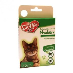   Dolly Natural bolha és kullancsriasztó nyakörv macskák részére