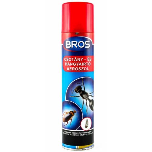 Bros Szuper csótány- hangya- és ágyipoloska irtó aeroszol, 400ml