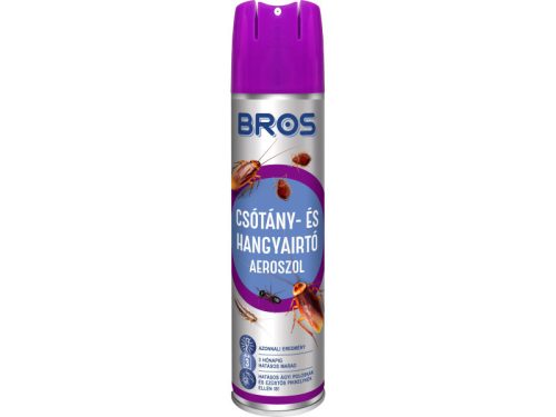 Bros Szuper csótány- hangya- és ágyipoloska irtó aeroszol, 400ml