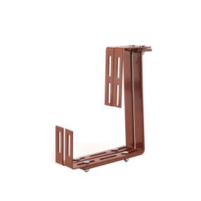 Balkonláda tartó, 2 db/ szett, barna, A