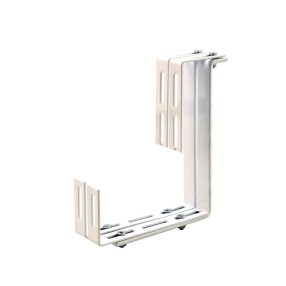 Balkonláda tartó, 2 db/ szett, fehér, A