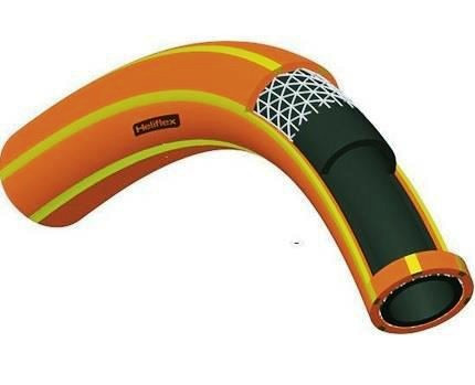 Locsolótömlő, csavarodásmentes, COSTA NOVA, narancs-citrom, 1/2", 25 m,