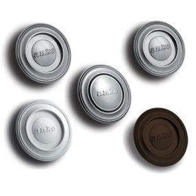 Fali hüvely csőkarikával, dugóval, Ø 118mm, barna