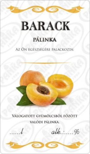 Matrica, kajszibarack pálinka, 50 db/csomag, AT