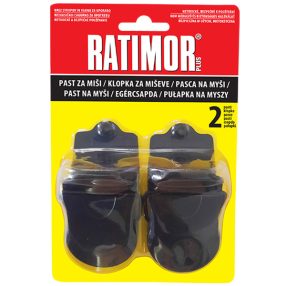 Egérfogó, Ratimor Plus, műanyag , 2 db/ csomag, u