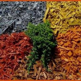 Színes fadekor, narancs, 60 liter/zsák