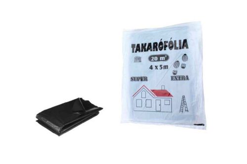 Takarófólia ''Super Extra'' 4 x 5 m, 20m², E