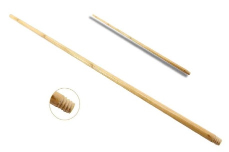 Fa menetes nyél, lakkozott, 120 cm, E