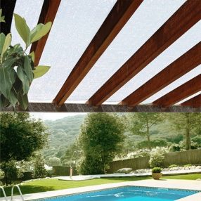 SUN-NET árnyékoló háló, 70%, fehér, szőtt, 3x4 m