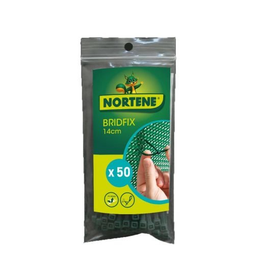 BRIDFIX gyorskötöző, 50/ #, zöld, 14 cm, N