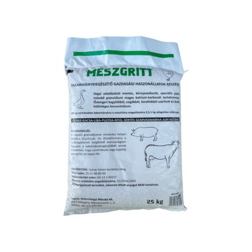 Mészgritt 25 kg