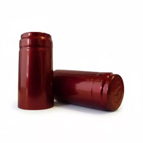 kapszula a pálinkás üveghez, rubin/ vörös