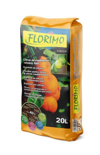 Florimo virágföld, citrus és mediterrán növény, 20 l