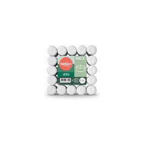 Mécses, teamécses, fehér, 100 db-os