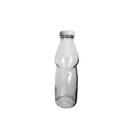 Gyümölcslé üveg, 0,5 liter, kupakkal, 6/#, e