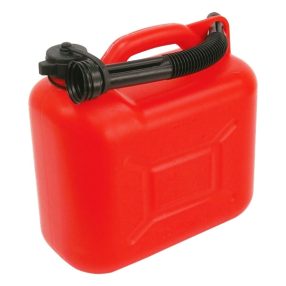 Üzemanyagkanna, kifolyócsővel, műanyag, 5 liter, m