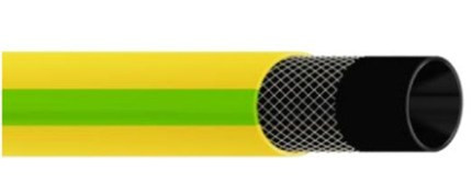 Locsolótömlő, szövetbetétes, 3/4", 25 m, Agri Giallo, sárga-zöld