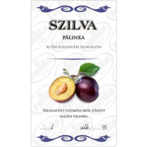 Matrica, szilva pálinka,  50 db/csomag, AT